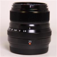 Used Fujifilm XF 23mm f2 R WR Wide Angle Prime Lens Black