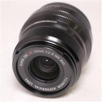 Used Fujifilm XF 23mm f2 R WR Wide Angle Prime Lens Black