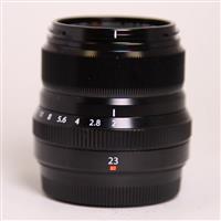 Used Fujifilm XF 23mm f2 R WR Wide Angle Prime Lens Black