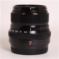 Used Fujifilm XF 23mm f2 R WR Wide Angle Prime Lens Black