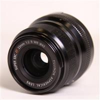 Used Fujifilm XF 23mm f2 R WR Wide Angle Prime Lens Black