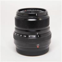 Used Fujifilm XF 23mm f2 R WR Wide Angle Prime Lens Black