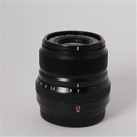 Used Fujifilm XF 23mm f2 R WR Wide Angle Prime Lens Black