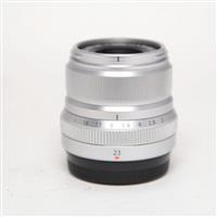 Used Fujifilm XF 23mm f2 R WR Wide Angle Prime Lens Silver