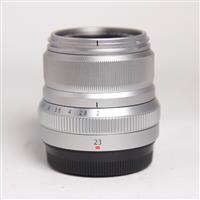 Used Fujifilm XF 23mm f2 R WR Wide Angle Prime Lens Silver