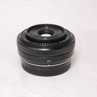 Used Fujifilm XF 27mm f2.8 Pancake Lens Black