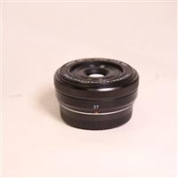 Used Fujifilm XF 27mm f2.8 Pancake Lens Black