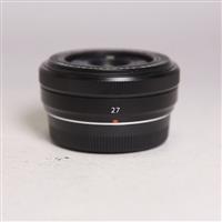 Used Fujifilm XF 27mm f2.8 Pancake Lens Black