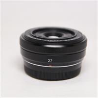 Used Fujifilm XF 27mm f2.8 Pancake Lens Black