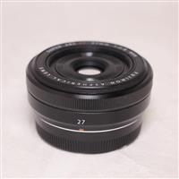 Used Fujifilm XF 27mm f2.8 Pancake Lens Black