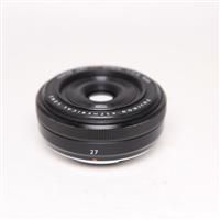 Used Fujifilm XF 27mm f2.8 Pancake Lens Black