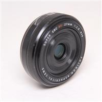 Used Fujifilm XF 27mm f2.8 Pancake Lens Black
