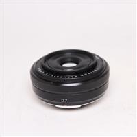 Used Fujifilm XF 27mm f2.8 Pancake Lens Black
