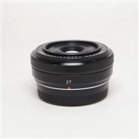 Used Fujifilm XF 27mm f2.8 Pancake Lens Black