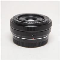Used Fujifilm XF 27mm f2.8 Pancake Lens Black