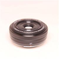 Used Fujifilm XF 27mm f2.8 Pancake Lens Black