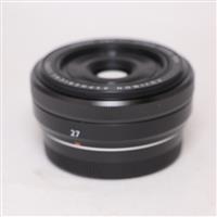 Used Fujifilm XF 27mm f2.8 Pancake Lens Black