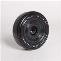 Used Fujifilm XF 27mm f2.8 Pancake Lens Black