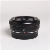 Used Fujifilm XF 27mm f2.8 Pancake Lens Black