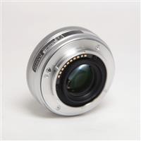 Used Fujifilm XF 27mm f2.8 Pancake Lens Silver