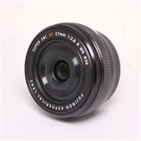 Used Fujifilm XF 27mm f/2.8 R WR Lens Black