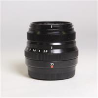 Used Fujifilm XF 35mm f2 R WR Standard Prime Lens Black