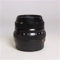 Used Fujifilm XF 35mm f2 R WR Standard Prime Lens Black