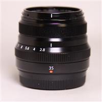 Used Fujifilm XF 35mm f2 R WR Standard Prime Lens Black