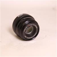 Used Fujifilm XF 35mm f2 R WR Standard Prime Lens Black