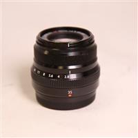 Used Fujifilm XF 35mm f2 R WR Standard Prime Lens Black