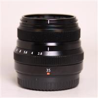 Used Fujifilm XF 35mm f2 R WR Standard Prime Lens Black