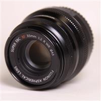 Used Fujifilm XF 35mm f2 R WR Standard Prime Lens Black