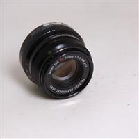 Used Fujifilm XF 35mm f2 R WR Standard Prime Lens Black