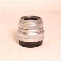 Used Fujifilm XF 35mm f2 R WR Standard Prime Lens Silver