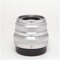 Used Fujifilm XF 35mm f2 R WR Standard Prime Lens Silver