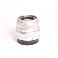 Used Fujifilm XF 35mm f2 R WR Standard Prime Lens Silver