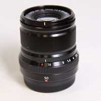 Used Fujifilm XF 50mm f2 R WR Standard Prime Lens Black