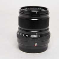 Used Fujifilm XF 50mm f2 R WR Standard Prime Lens Black