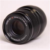 Used Fujifilm XF 50mm f2 R WR Standard Prime Lens Black