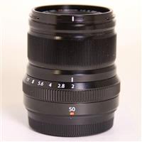 Used Fujifilm XF 50mm f2 R WR Standard Prime Lens Black