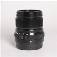 Used Fujifilm XF 50mm f2 R WR Standard Prime Lens Black