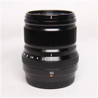 Used Fujifilm XF 50mm f2 R WR Standard Prime Lens Black