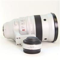 Used Fujifilm XF 200mm f/2 R LM OIS WR Telephoto  Lens & XF 1.4X TC Kit