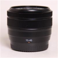 Used Fujifilm XC 15-45mm f/3.5-5.6 OIS PZ Zoom Lens Black