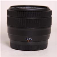 Used Fujifilm XC 15-45mm f/3.5-5.6 OIS PZ Zoom Lens Black