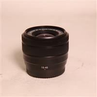 Used Fujifilm XC 15-45mm f/3.5-5.6 OIS PZ Zoom Lens Black