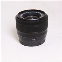 Used Fujifilm XC 15-45mm f/3.5-5.6 OIS PZ Zoom Lens Black