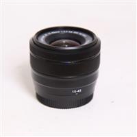 Used Fujifilm XC 15-45mm f/3.5-5.6 OIS PZ Zoom Lens Black