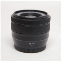 Used Fujifilm XC 15-45mm f/3.5-5.6 OIS PZ Zoom Lens Black