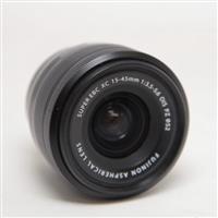 Used Fujifilm XC 15-45mm f/3.5-5.6 OIS PZ Zoom Lens Black